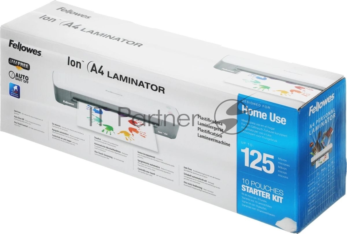 Ламинатор Fellowes Ion FS-45600, 2 вала, A4, 125мкм, 300 мм/мин