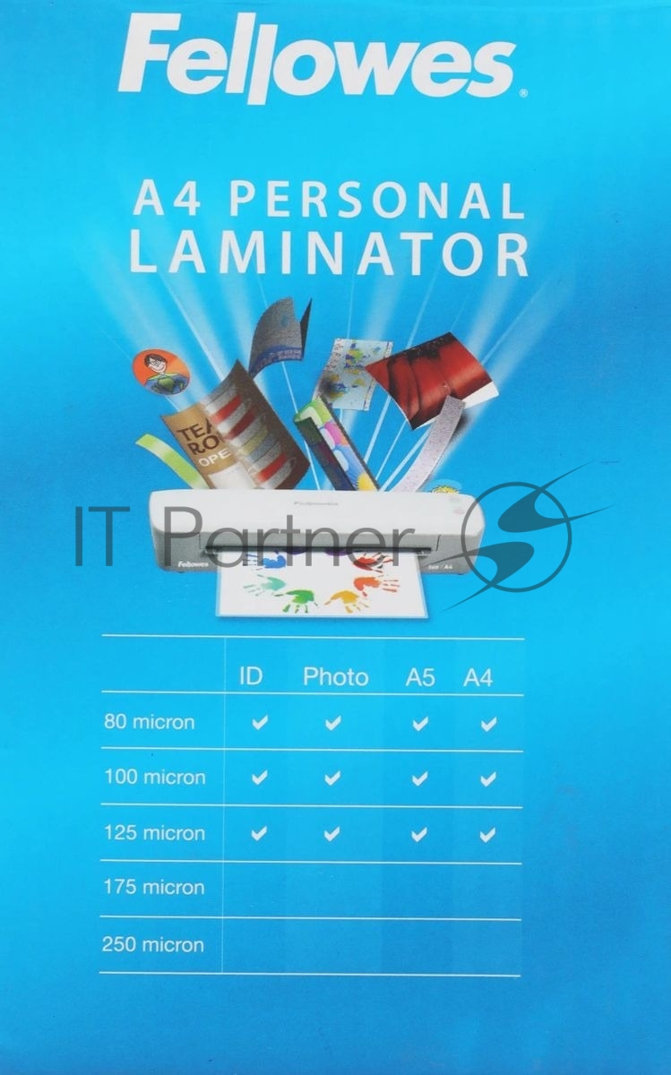 Ламинатор Fellowes Ion FS-45600, 2 вала, A4, 125мкм, 300 мм/мин