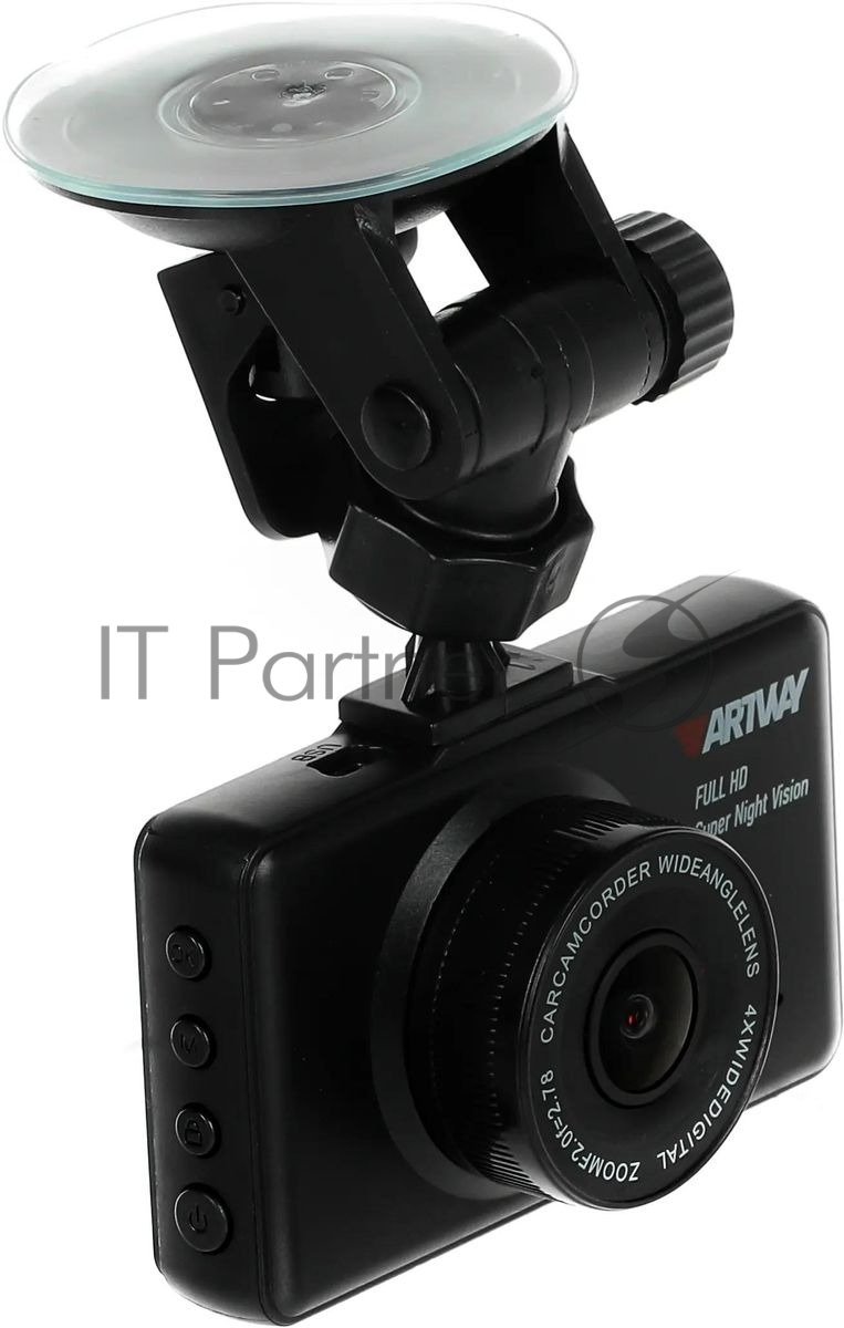 Видеорегистратор Artway AV-396 Super Night Vision, 1920x1080, 3", G-сенсор, датчик движения