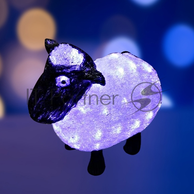Фигура акриловая светодиодная Neon-night "Овца" 30 см, 56 светодиодов, IP65, 24В