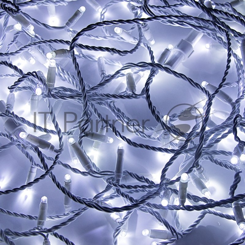 Гирлянда Neon-night "Дюраплей LED" 20м 200 LED белый ПВХ, Белая 24В