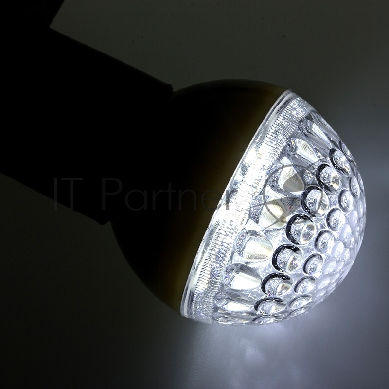 Лампа шар Neon-night e27 9 LED Ø50мм белая