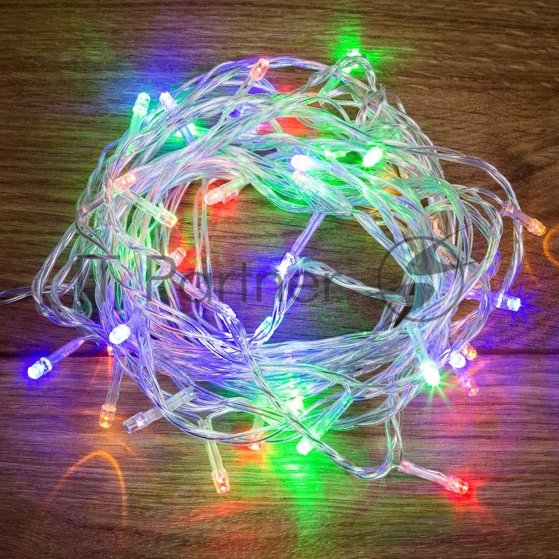 Гирлянда Neon-night "Твинкл Лайт" 4 м, прозрачный ПВХ, 25 LED, цвет Мультиколор