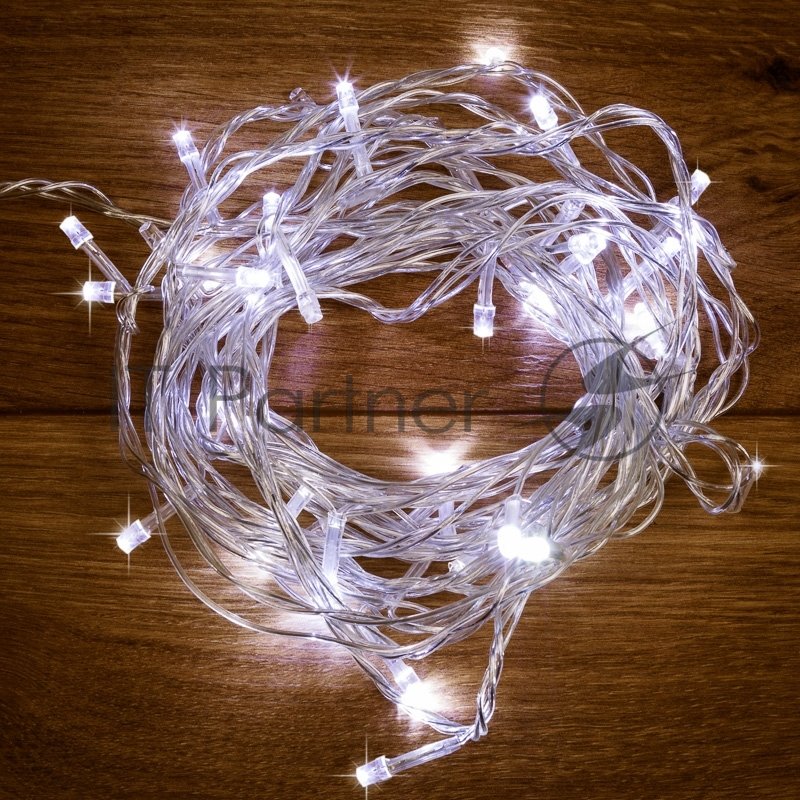 Гирлянда Neon-night "Твинкл Лайт" 6 м, прозрачный ПВХ, 40 LED, белый