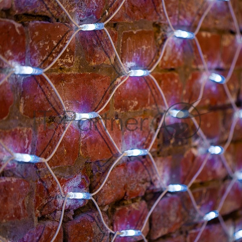 Гирлянда Neon-night "Сеть" 2x3м, белый каучук, 432 LED белые