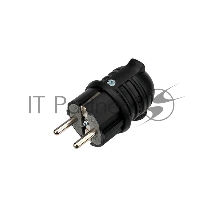 REXANT 111-003 Вилка угловая влагозащищенная, с/з, 16 А, IP44 каучук REXANT
