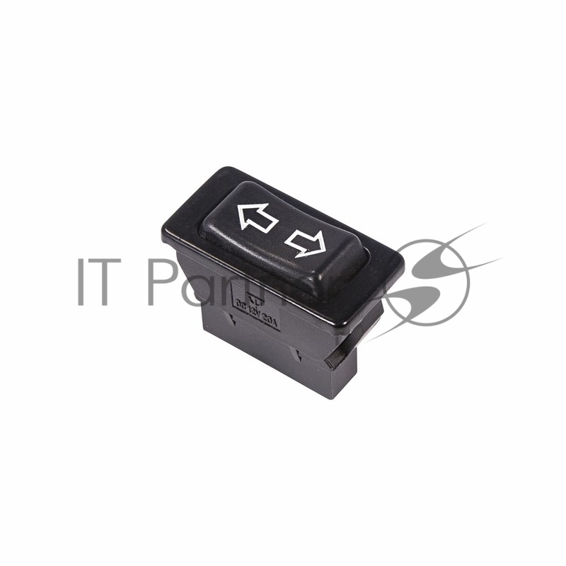 Rexant 36-4410 Выключатель (стеклоподъемника) клавишный 12V 20А (5с) (ON)-OFF-(ON)  черный  