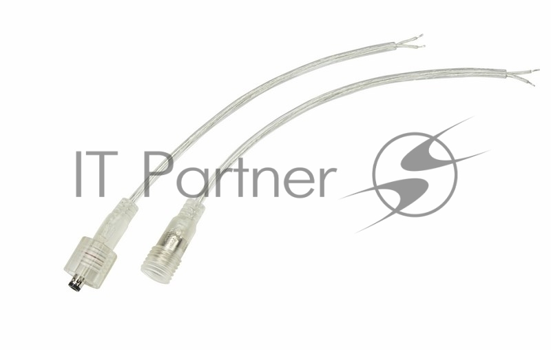 Соединительный кабель Rexant (2pin) герметичный (IP67) 2х0.35мм² прозрачный