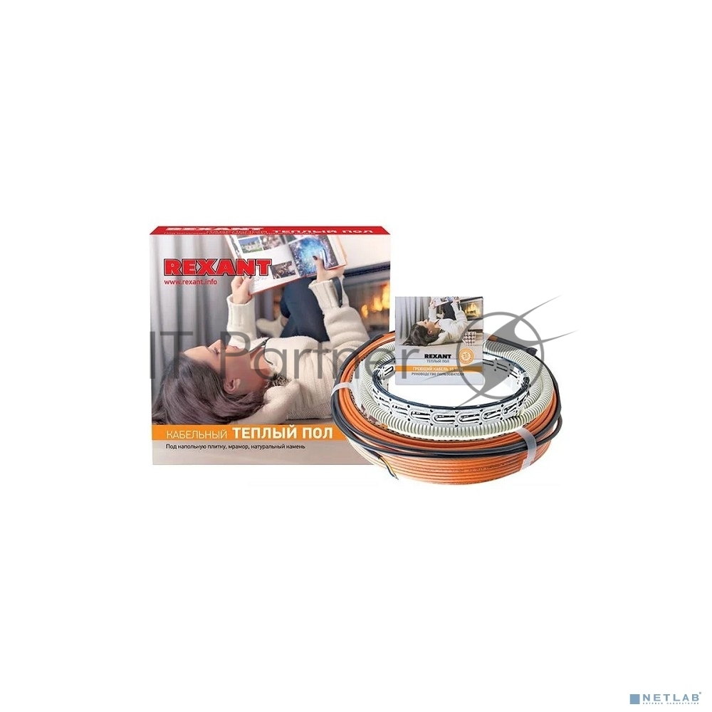 Rexant 51-0514-3 Теплый пол RND -30-450 (450Вт/30м/ S обогрева, м2: 2,7-3,8) (двух жильный) 