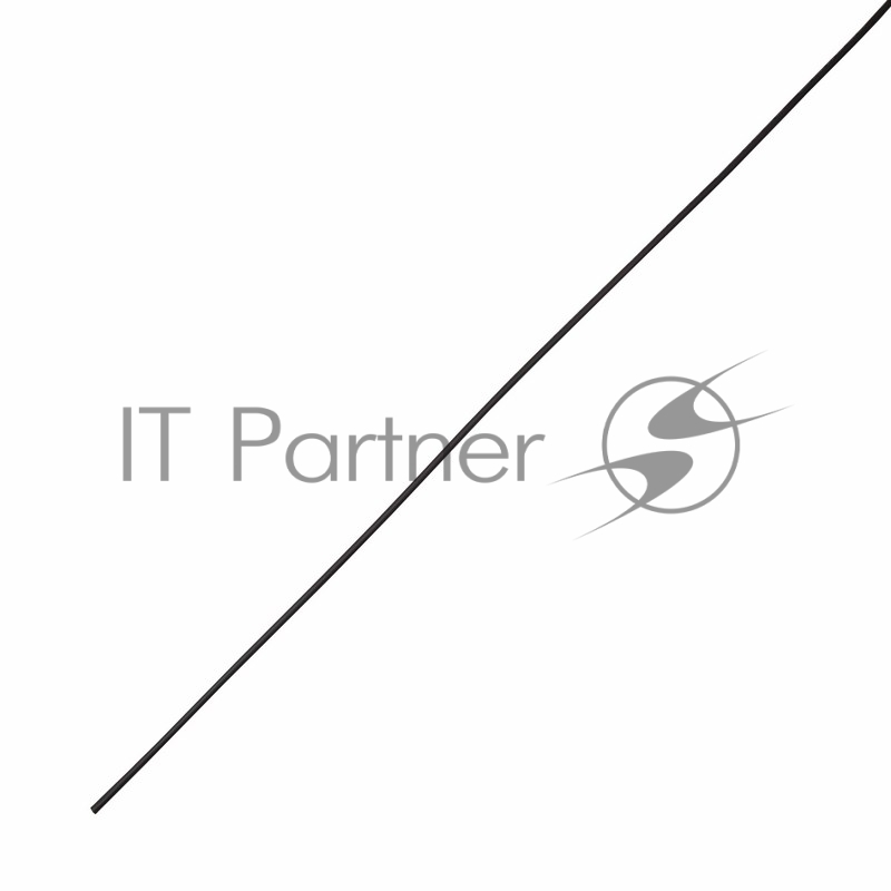 Термоусаживаемая трубка клеевая Rexant 4,8/1,6 мм, черная, упаковка 10 шт. по 1 м