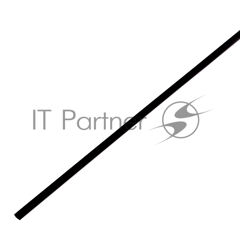 Термоусадочная трубка PROconnect 4,0/2,0 мм, черная, упаковка 50 шт. по 1 м