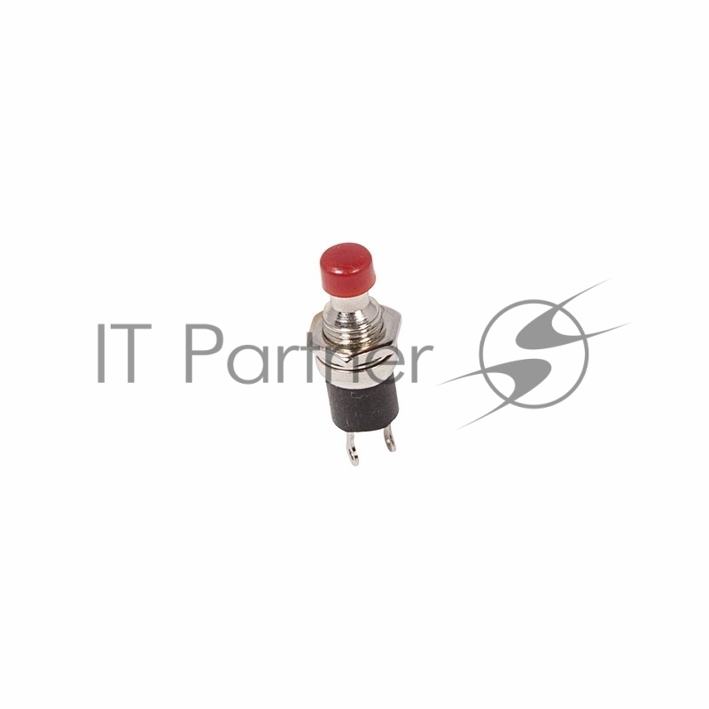 Rexant 36-3310 Выключатель-кнопка  металл 220V 2А (2с) (ON)-OFF  O7.2  красная  Micro  