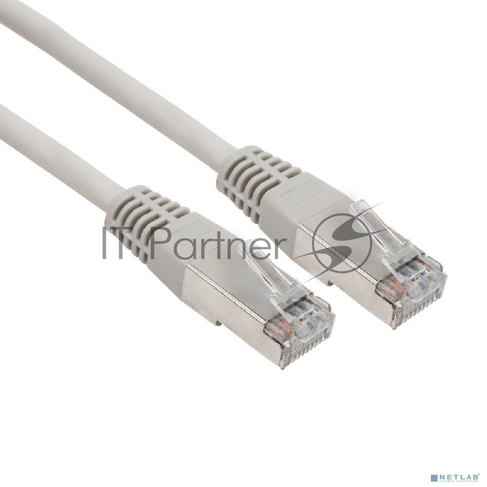 Rexant (18-8101-1) Шнур коммутационный, патч-корд F/UTP RJ45-RJ45, CAT 6, LSZH серый, 0,5м