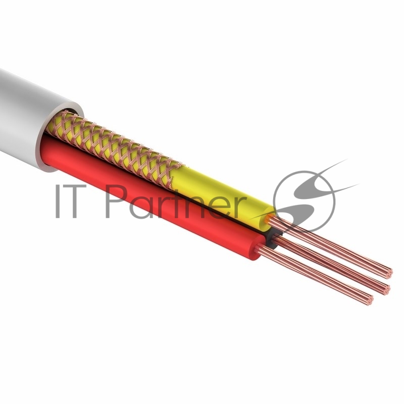 REXANT (01-4033) ШВЭВ 3x0.12 -2х0.12+1Эх0.12, 200м. БЕЛЫЙ 