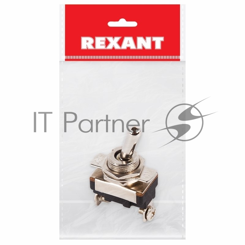 Тумблер Rexant 220V 10А (2c) ON-OFF однополюсныйMini (ASW-23) Индивидуальная упаковка 1 шт