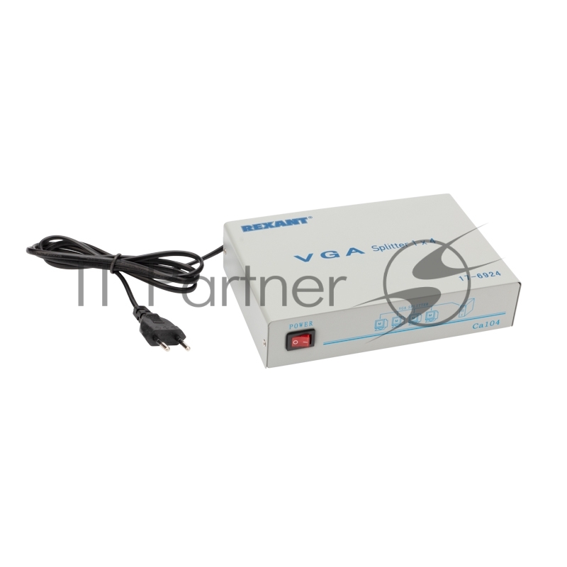 Rexant (17-6924) Делитель гнездо VGA на 4 гнезда VGA, металл