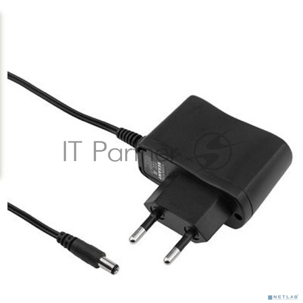 Источник питания 110-220 V AC/12 V DC 0,5 А 5 W с DC разъемом подключения 5.5х2.1, без влагозащиты (IP23)