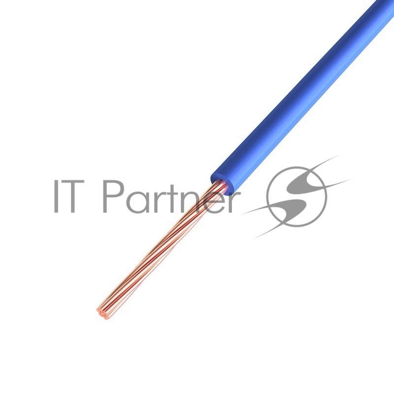 Провод ПГВА Rexant 1х1.00 мм², Cu, синий, бухта 200 м
