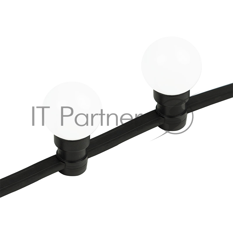 Готовый набор Neon-night "Евро Belt Light" 2 жилы шаг 40 см, Белые LED лампы 45мм (6 LED)