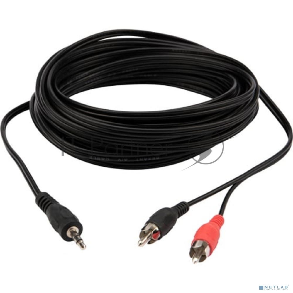 Кабель 3.5 Jack (M) - 2x RCA (M), 7м, Rexant 17-4206