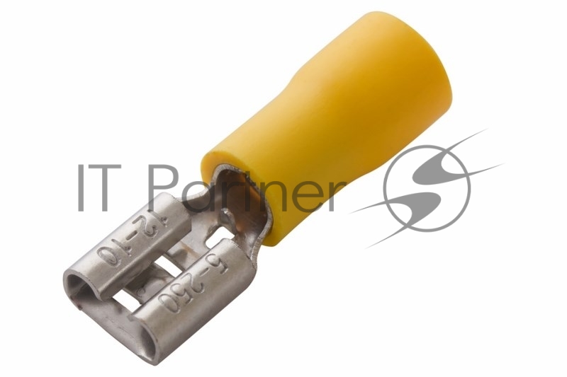 Rexant (08-0451) КЛЕММА ПЛОСКАЯ изолированная гнездо - 7. 4мм 4-6мм? (РПи-м 6. 0-(6. 3) / РПИм 5, 5-6) (100 шт в уп.)