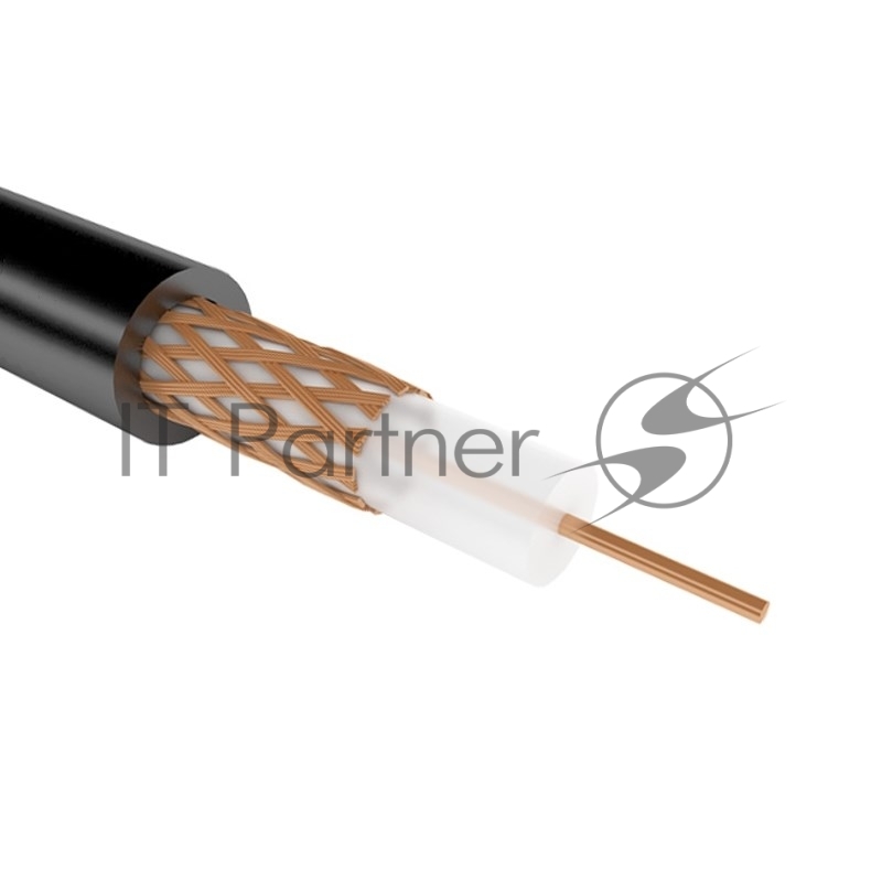 Rexant (01-2692) Кабель коаксиальный РК 75-4-11АИТ, 200м, черный