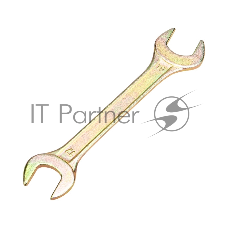 Rexant (12-5830-2) Ключ рожковый 17х19мм, желтый цинк 