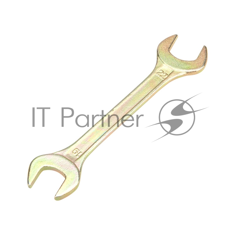 Rexant (12-5831-2) Ключ рожковый 19х22мм, желтый цинк 
