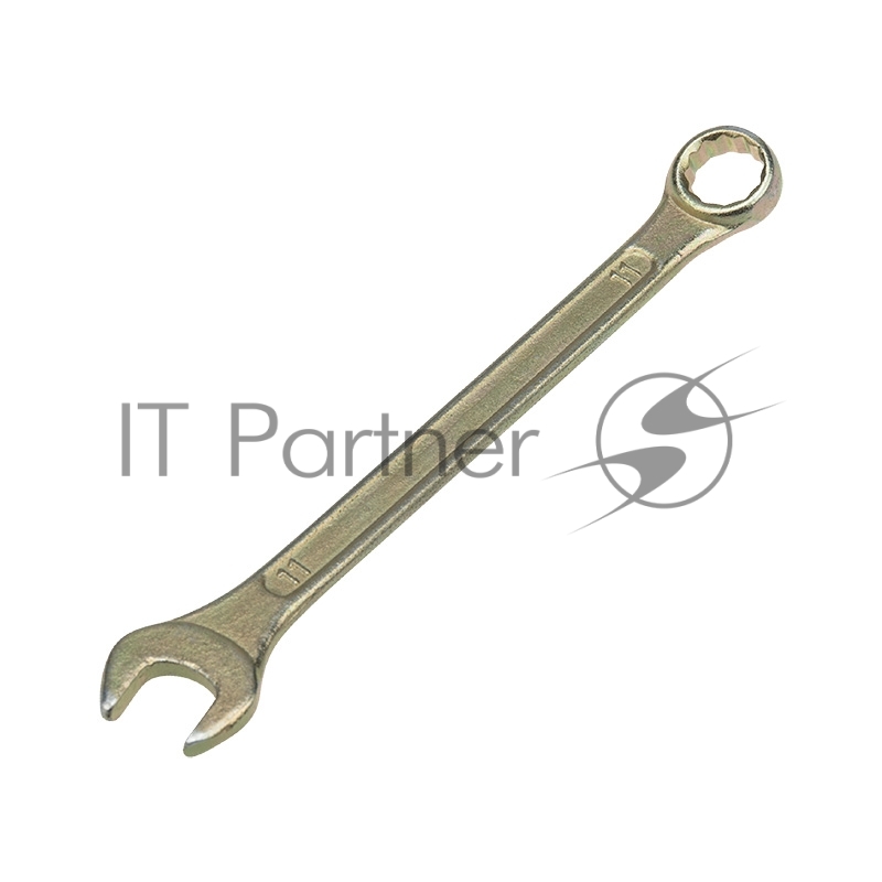 Rexant (12-5806-2) Ключ комбинированный 11мм, желтый цинк 