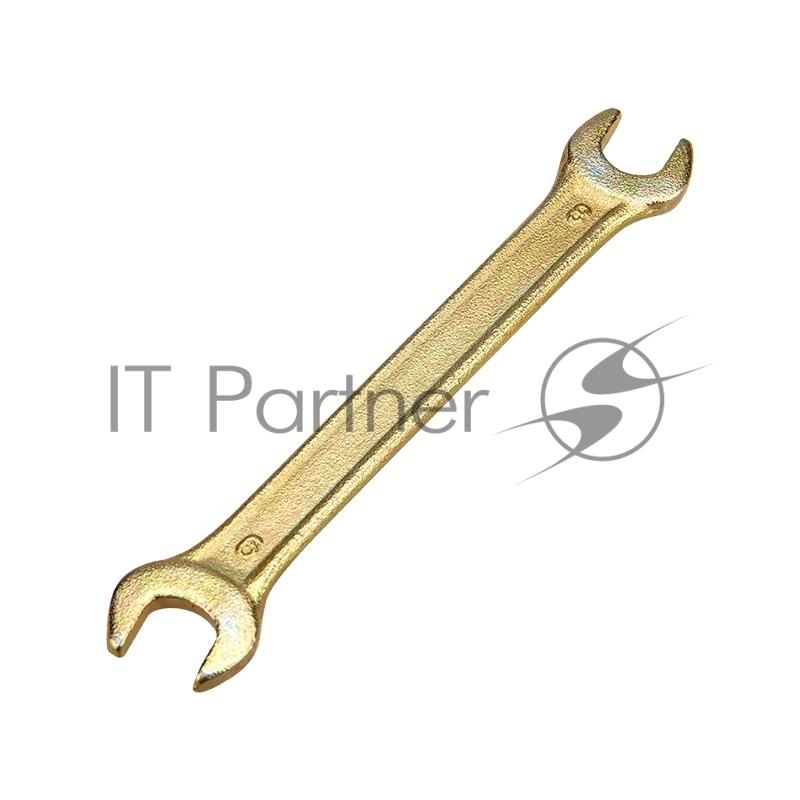 Rexant (12-5822-2) Ключ рожковый 8х9мм, желтый цинк 