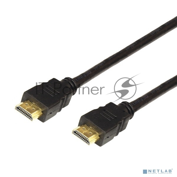Rexant (17-6202) Кабель HDMI - HDMI 1.4, 1м, Gold