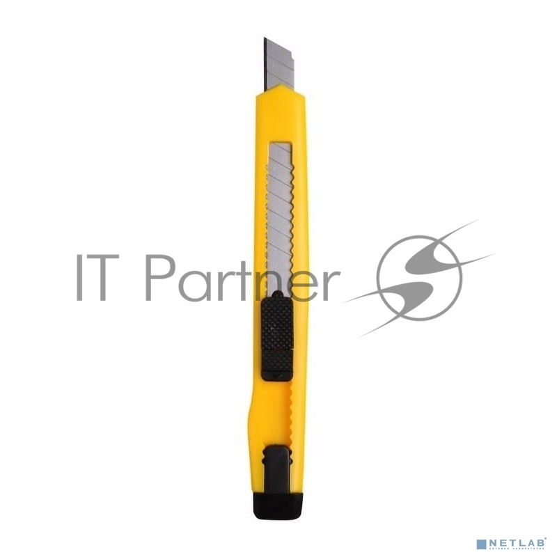 REXANT (12-4905) Нож с сегментированным лезвием 9 мм, корпус  пластик, c клипсой 