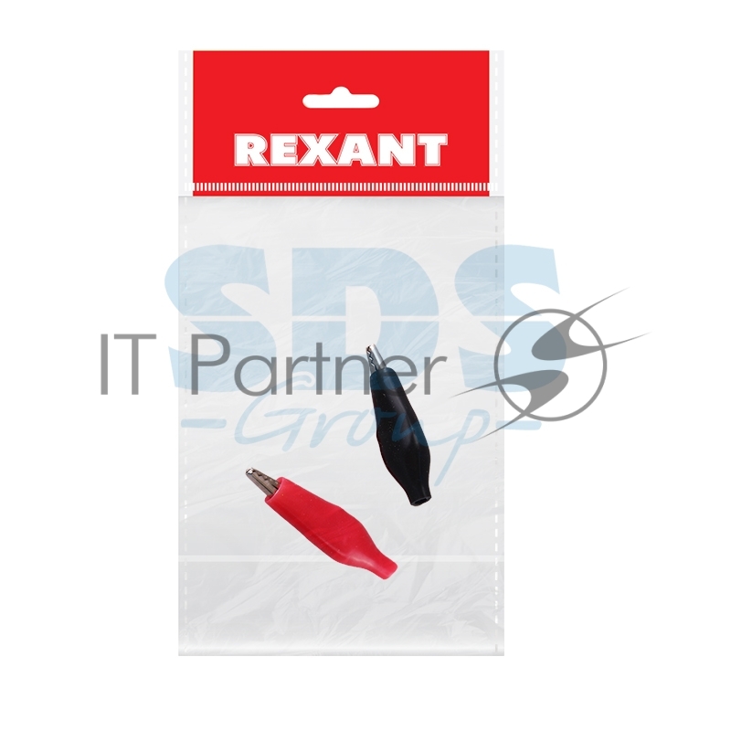 Зажим "крокодил" Rexant 5 А 40 мм в изоляторе