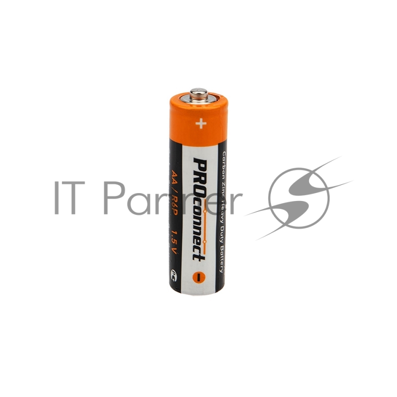 Солевая батарейка Proconnect АА (R6P) (Цена за шт., в уп. 4 шт.)