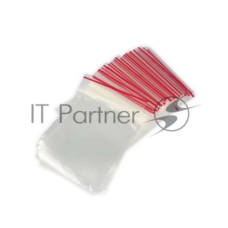 Пакеты с замком Zip Lock, ПВД размер 15 х 22 см, 35 кмк (уп. 100 шт)