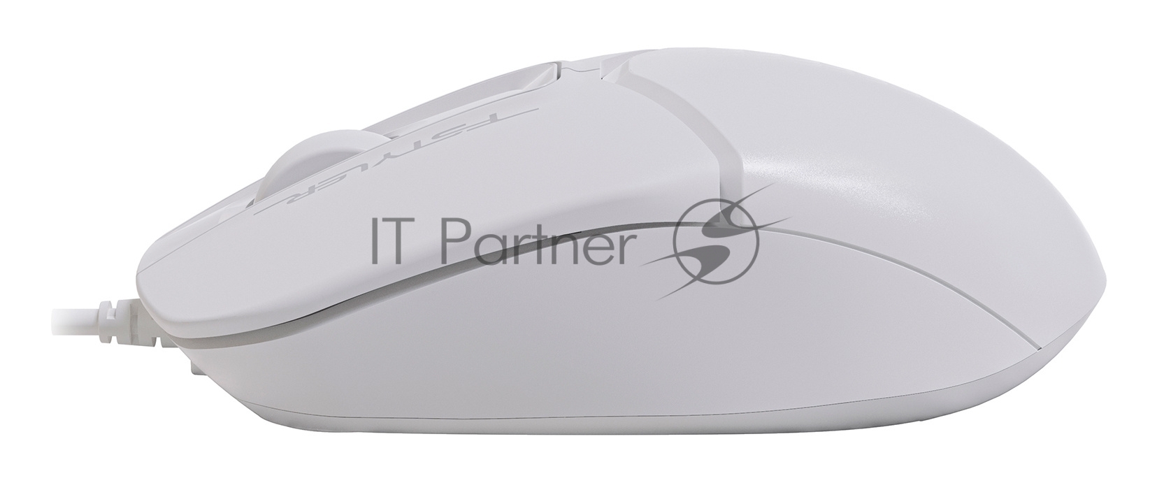 Мышь проводная A4Tech Fstyler FM12 белый, 1000 dpi, USB Type-A, кнопки - 3