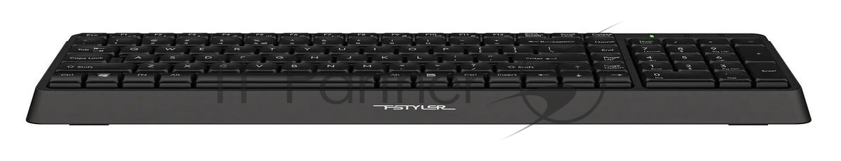 Клавиатура проводная A4Tech Fstyler FK15, USB, черный