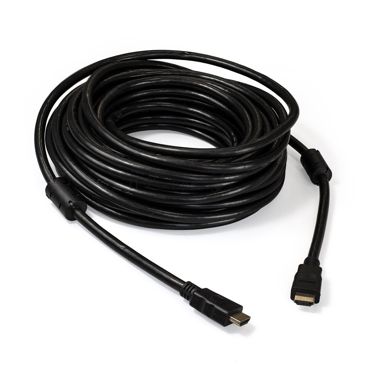 Exegate EX287727RUS Кабель HDMI ExeGate EX-CC-HDMI2-15.0F (19M/19M, v2.0, 15м, 4K UHD, Ethernet, ферритовые кольца, позолоченные контакты)