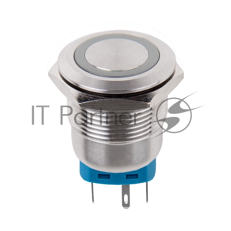 Rexant 36-3513 Кнопка  антивандальная O22 12В Фикс (6с) ON-OFF/OFF-ON подсв/зеленая  