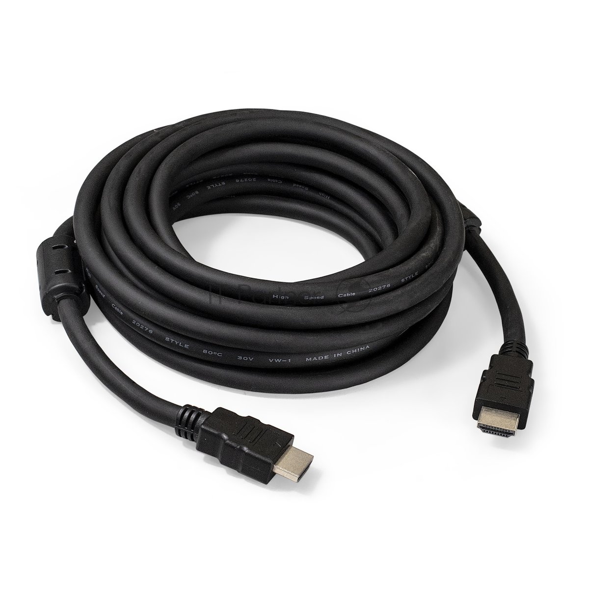 Exegate EX287725RUS Кабель HDMI ExeGate EX-CC-HDMI2-5.0F (19M/19M, v2.0, 5м, 4K UHD, Ethernet, ферритовые кольца, позолоченные контакты)