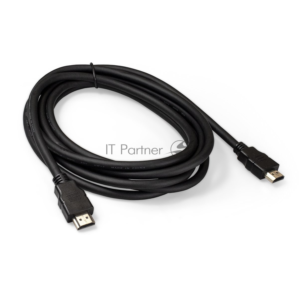 Exegate EX287731RUS Кабель HDMI ExeGate EX-CC-HDMI2-3.0 (19M/19M, v2.0, 3м, 4K UHD, Ethernet, позолоченные контакты)