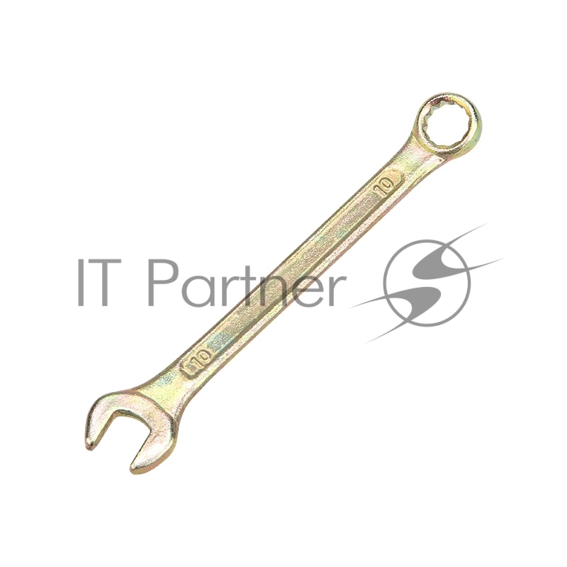 Rexant (12-5805-2) Ключ комбинированный 10мм, желтый цинк 