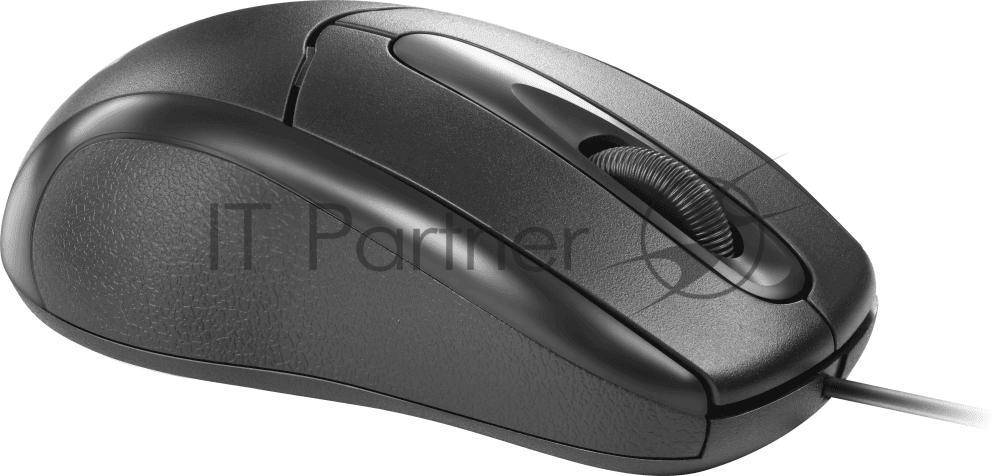 Мышь проводная Defender Standard MB-580 черный, 1000 dpi, USB, кнопки - 3