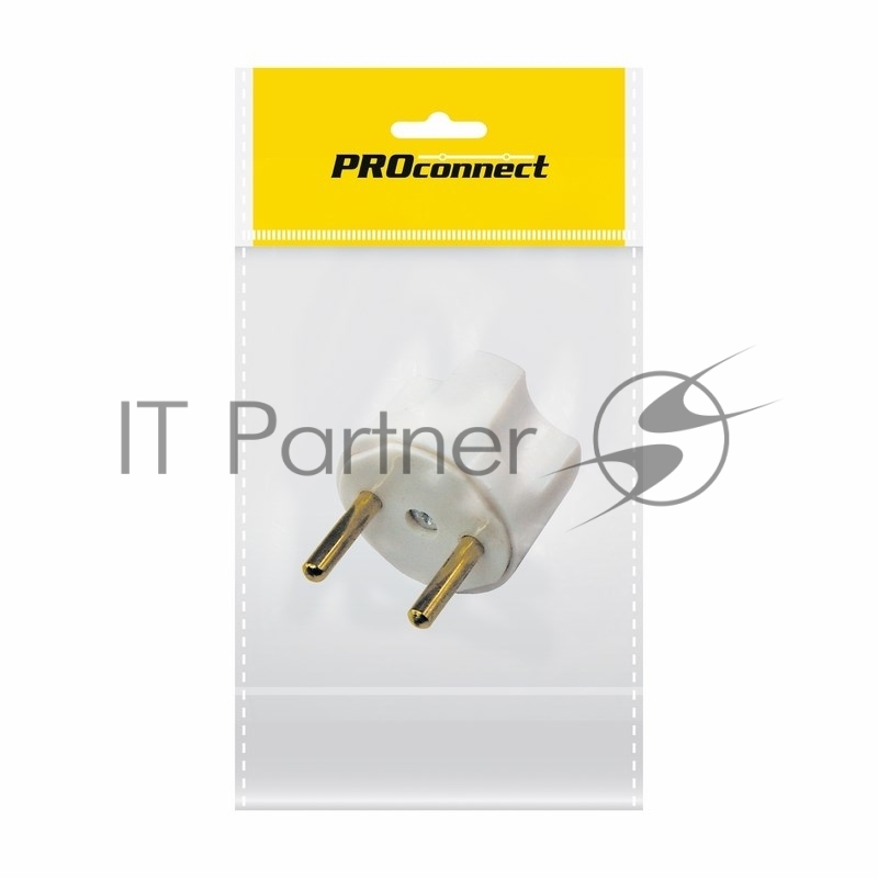 Сетевой переходник Rexant "Питер" PROconnect, белый, индивидуальная упаковка, 1 шт.