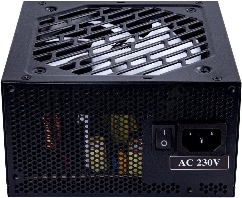 Блок питания 1STPLAYER FK 500W, 500Вт, 120мм, черный