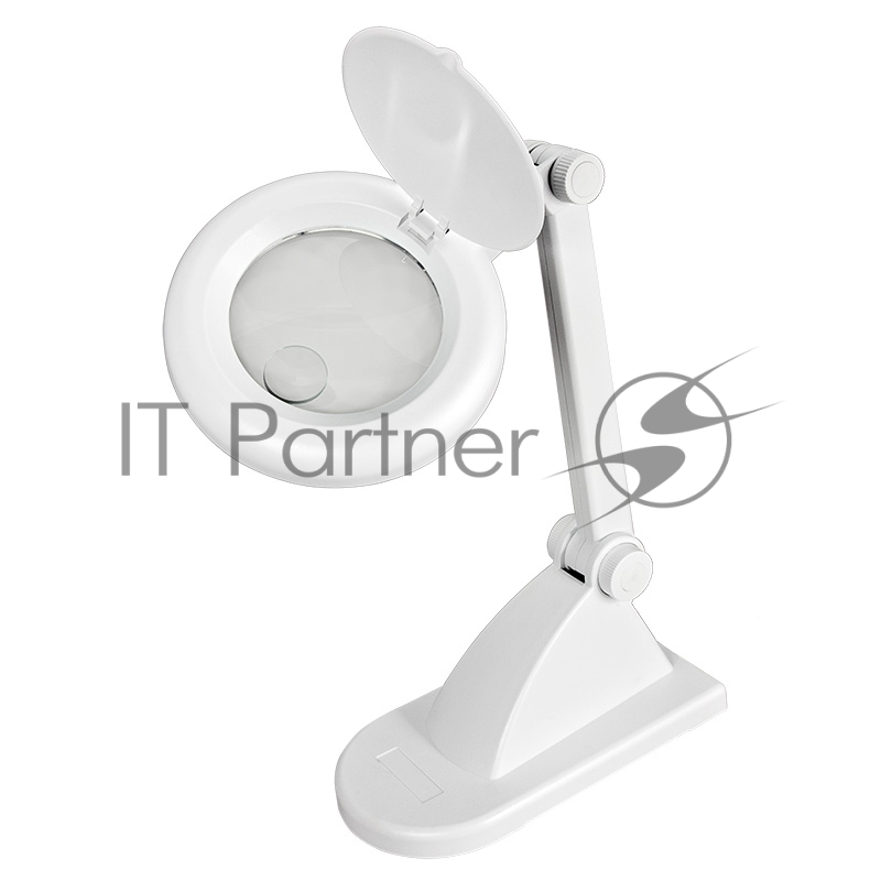 Rexant 31-0242 Лупа настольная 3D+12D   с подсветкой, белая