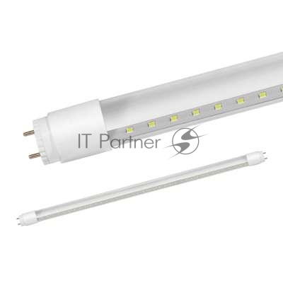 Лампа светодиодная LED-T8R-П-PRO 10Вт 230В G13R 6500К 800Лм 600мм прозр. поворотная IN HOME 4690612030944