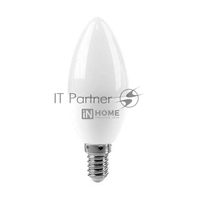 Лампа светодиодная LED-СВЕЧА-VC 11Вт 230В E14 3000К 990лм IN HOME 4690612020464