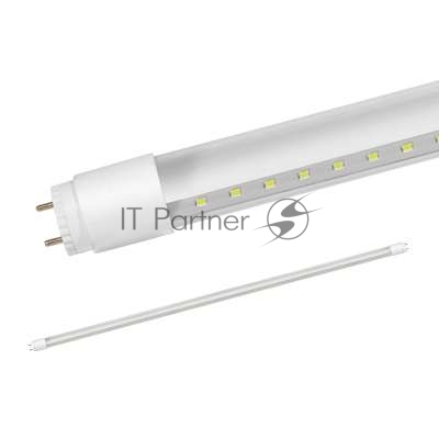 Лампа светодиодная LED-T8-П-PRO 20Вт трубчатая с двухсторонним цоколем прозрачная 4000К нейтр. бел. G13 2000лм 230В 1200мм неповоротн. IN HOME 4690612030982