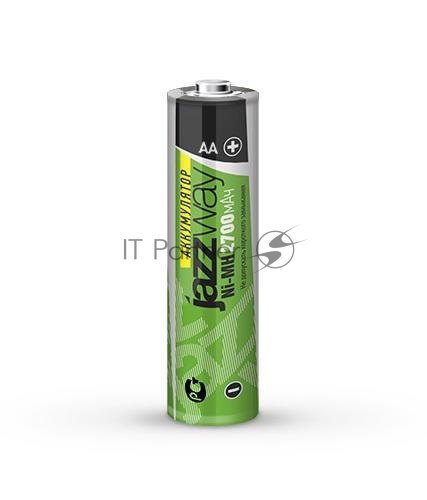 Аккумулятор JazzWay AA/HR6 NI-MH 2700 мАч предзаряженный BL-2 (блист.2шт)